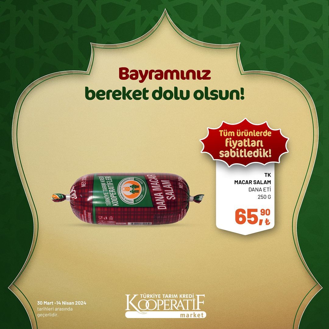 Tarım Kredi Market'ten Ramazan Bayramı'na özel dev indirim! 44