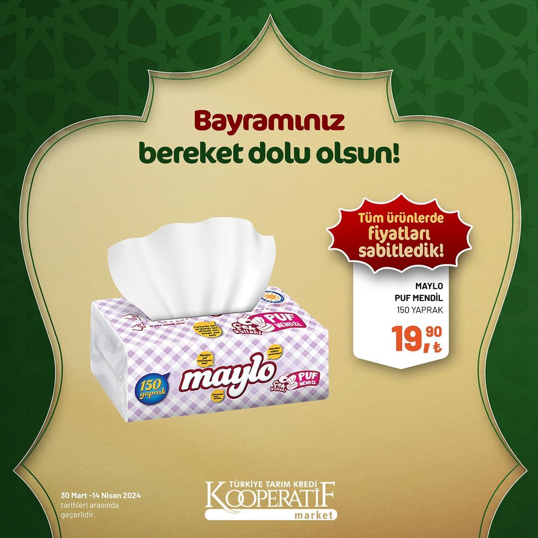 Tarım Kredi Market'ten Ramazan Bayramı'na özel dev indirim! 46