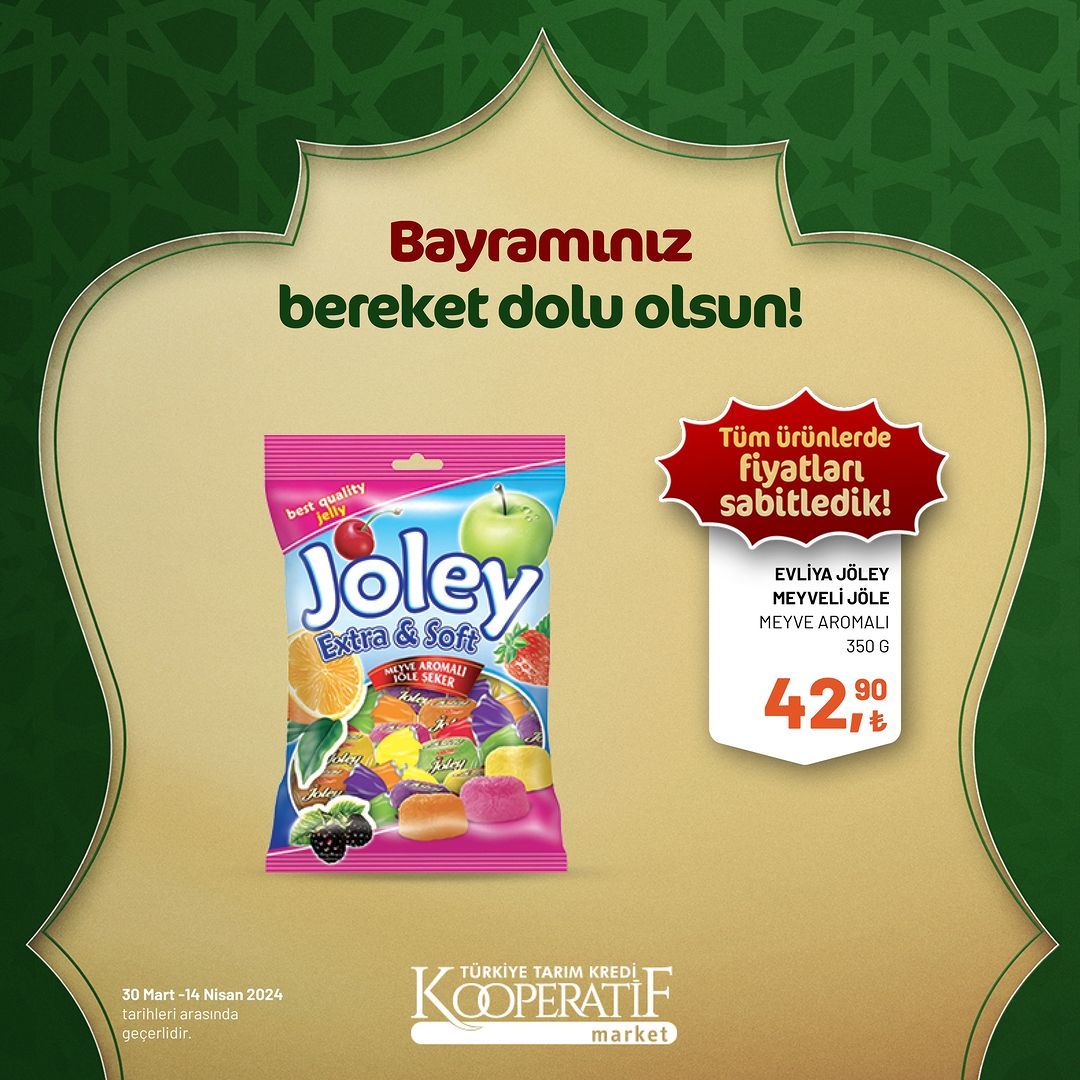 Tarım Kredi Market'ten Ramazan Bayramı'na özel dev indirim! 49