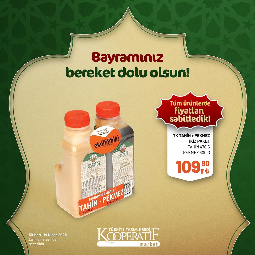 Tarım Kredi Market'ten Ramazan Bayramı'na özel dev indirim! 52