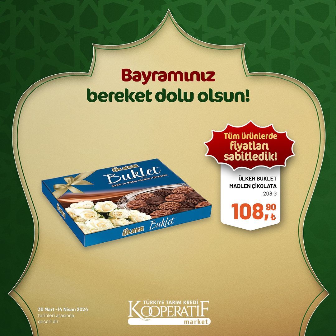 Tarım Kredi Market'ten Ramazan Bayramı'na özel dev indirim! 54