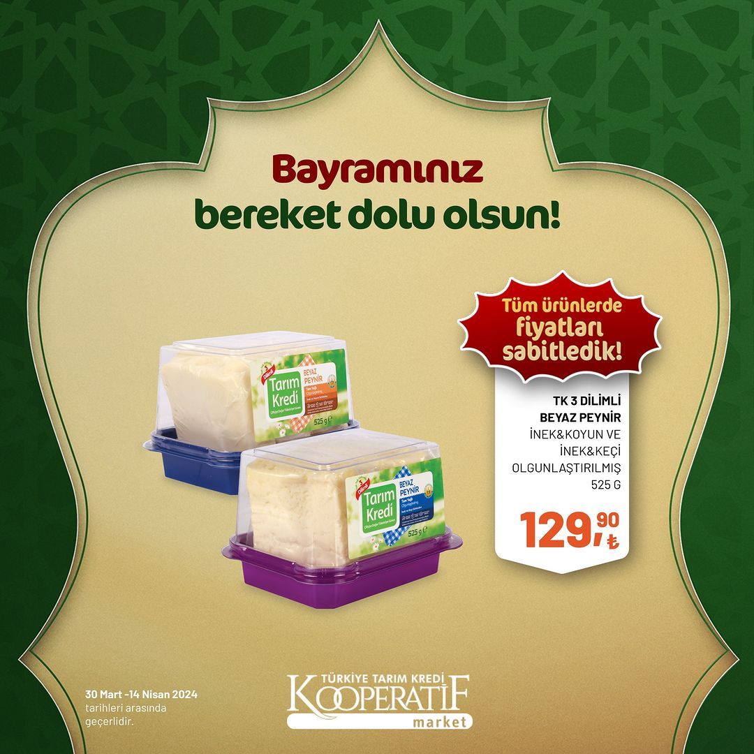 Tarım Kredi Market'ten Ramazan Bayramı'na özel dev indirim! 56