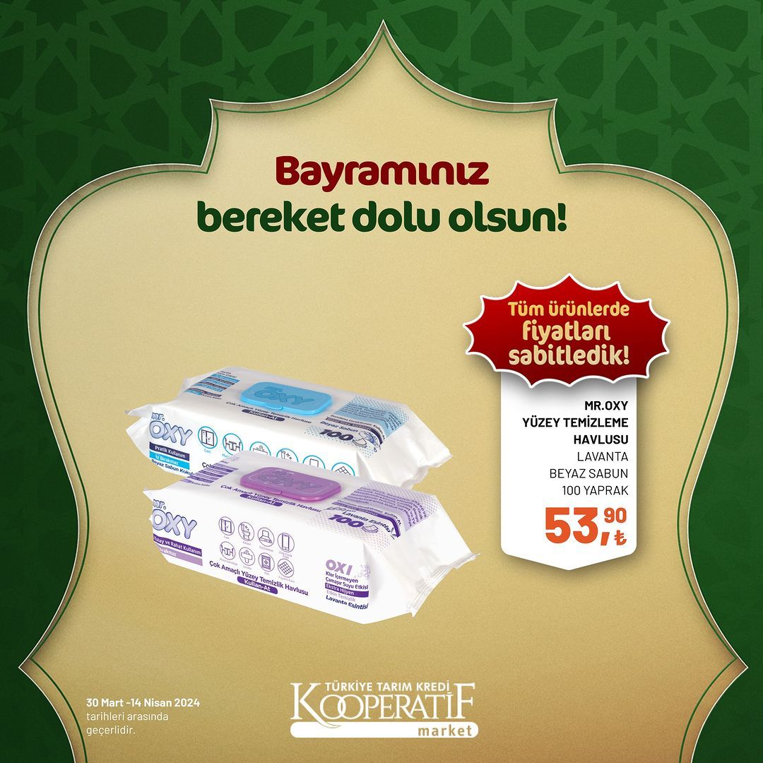 Tarım Kredi Market'ten Ramazan Bayramı'na özel dev indirim! 58