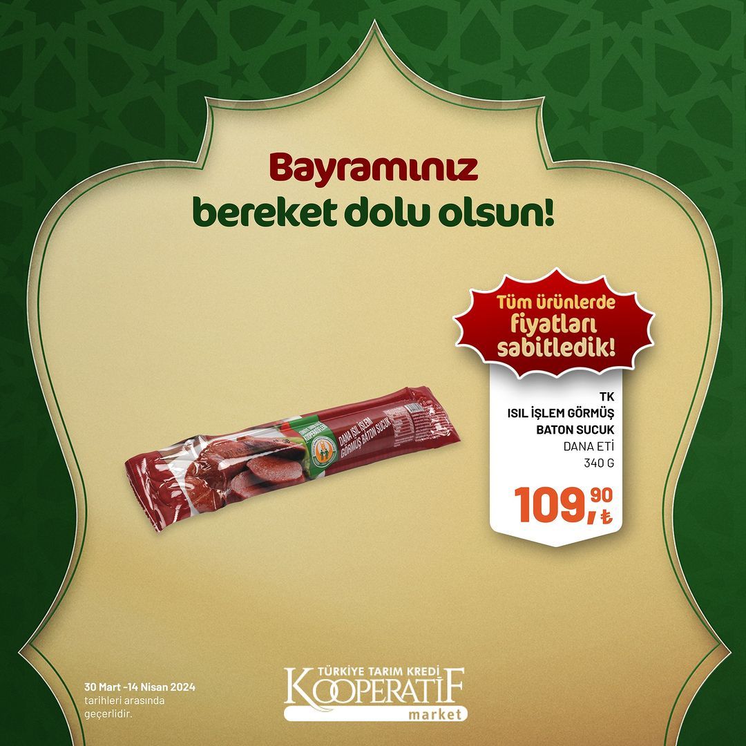 Tarım Kredi Market'ten Ramazan Bayramı'na özel dev indirim! 59
