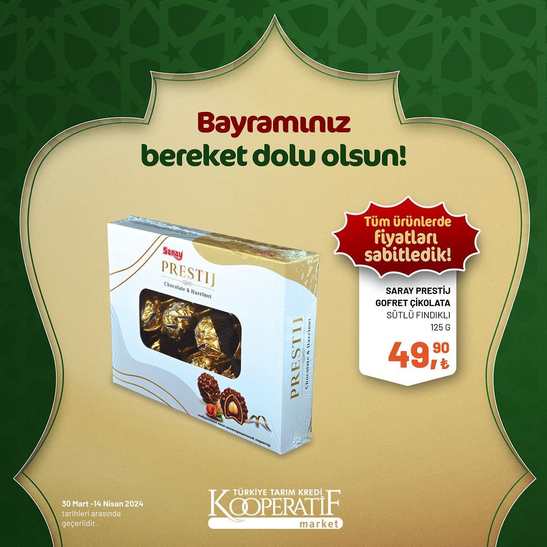 Tarım Kredi Market'ten Ramazan Bayramı'na özel dev indirim! 60