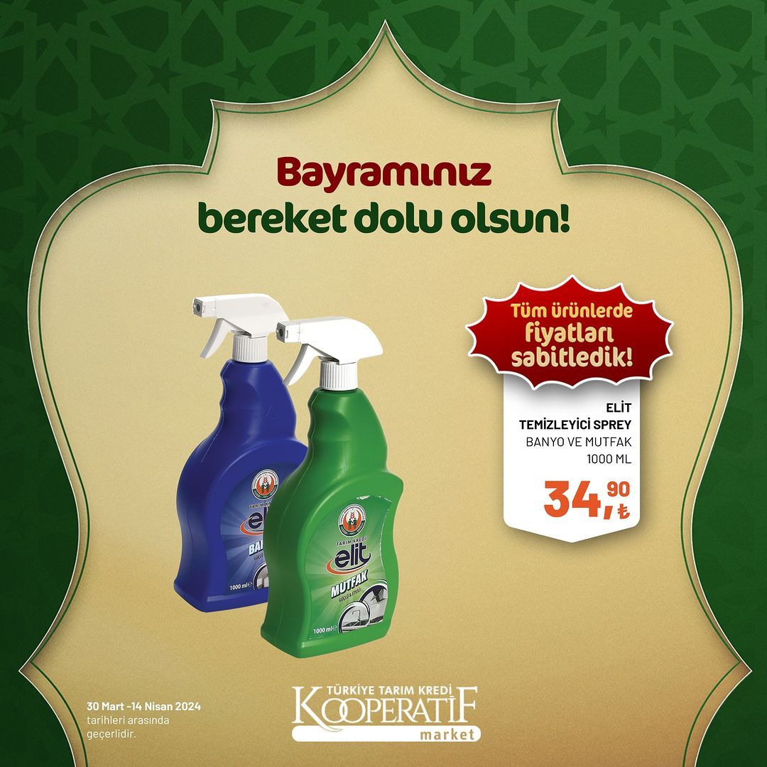 Tarım Kredi Market'ten Ramazan Bayramı'na özel dev indirim! 61