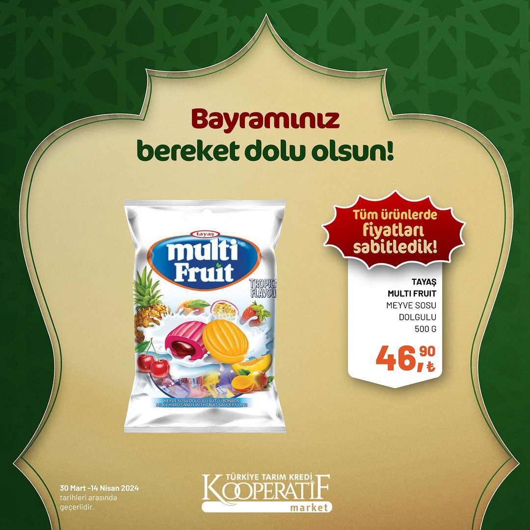 Tarım Kredi Market'ten Ramazan Bayramı'na özel dev indirim! 62