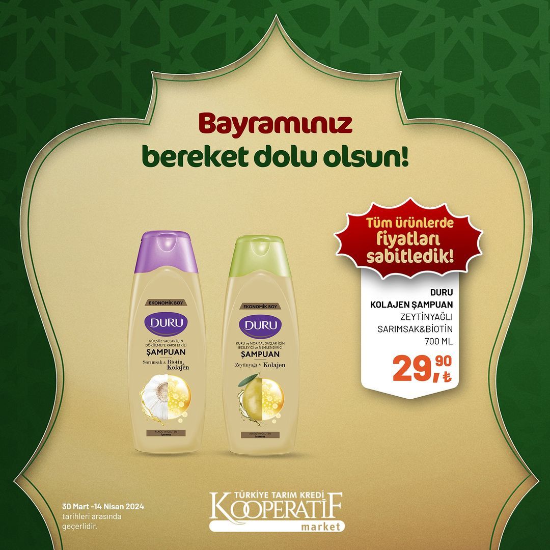 Tarım Kredi Market'ten Ramazan Bayramı'na özel dev indirim! 63