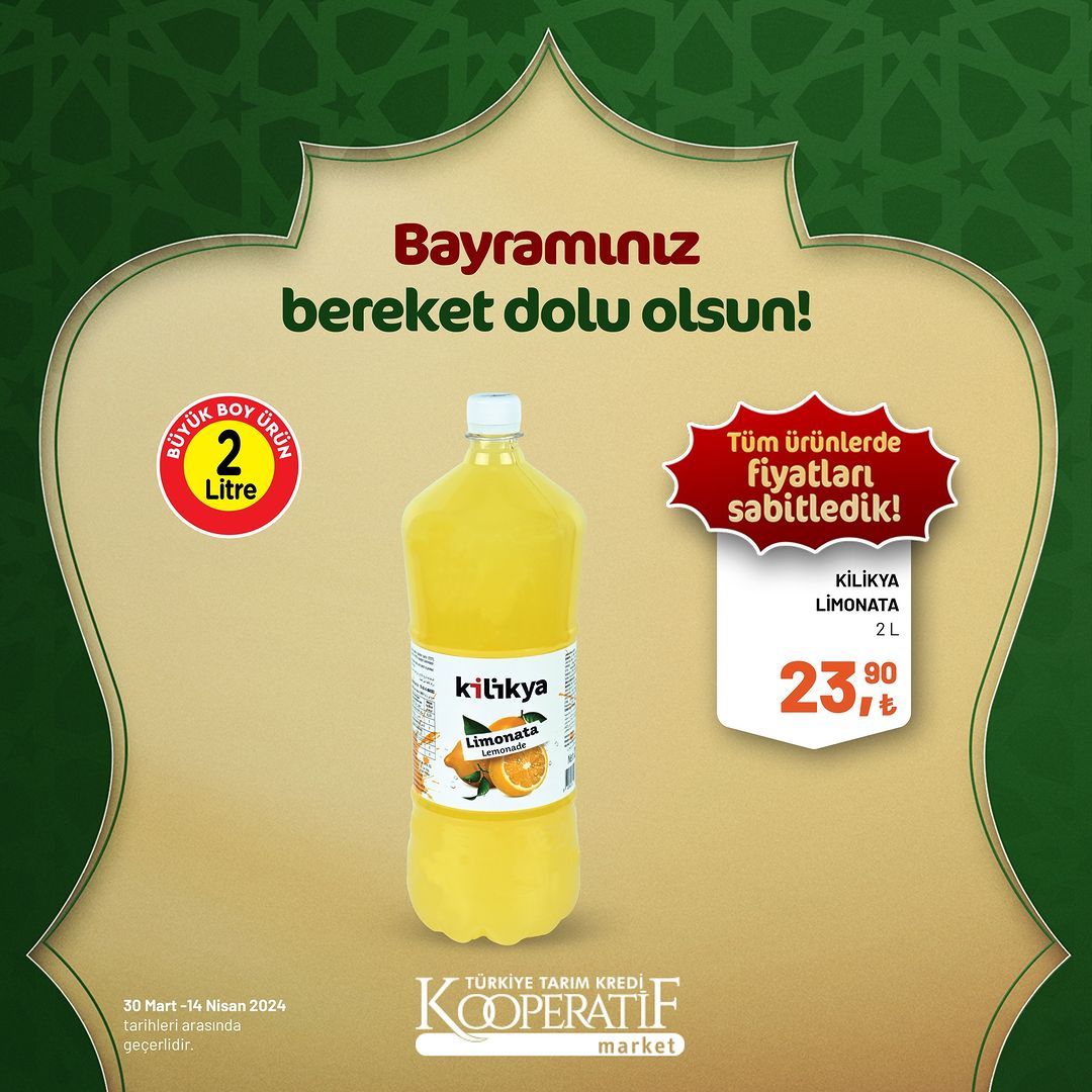 Tarım Kredi Market'ten Ramazan Bayramı'na özel dev indirim! 69