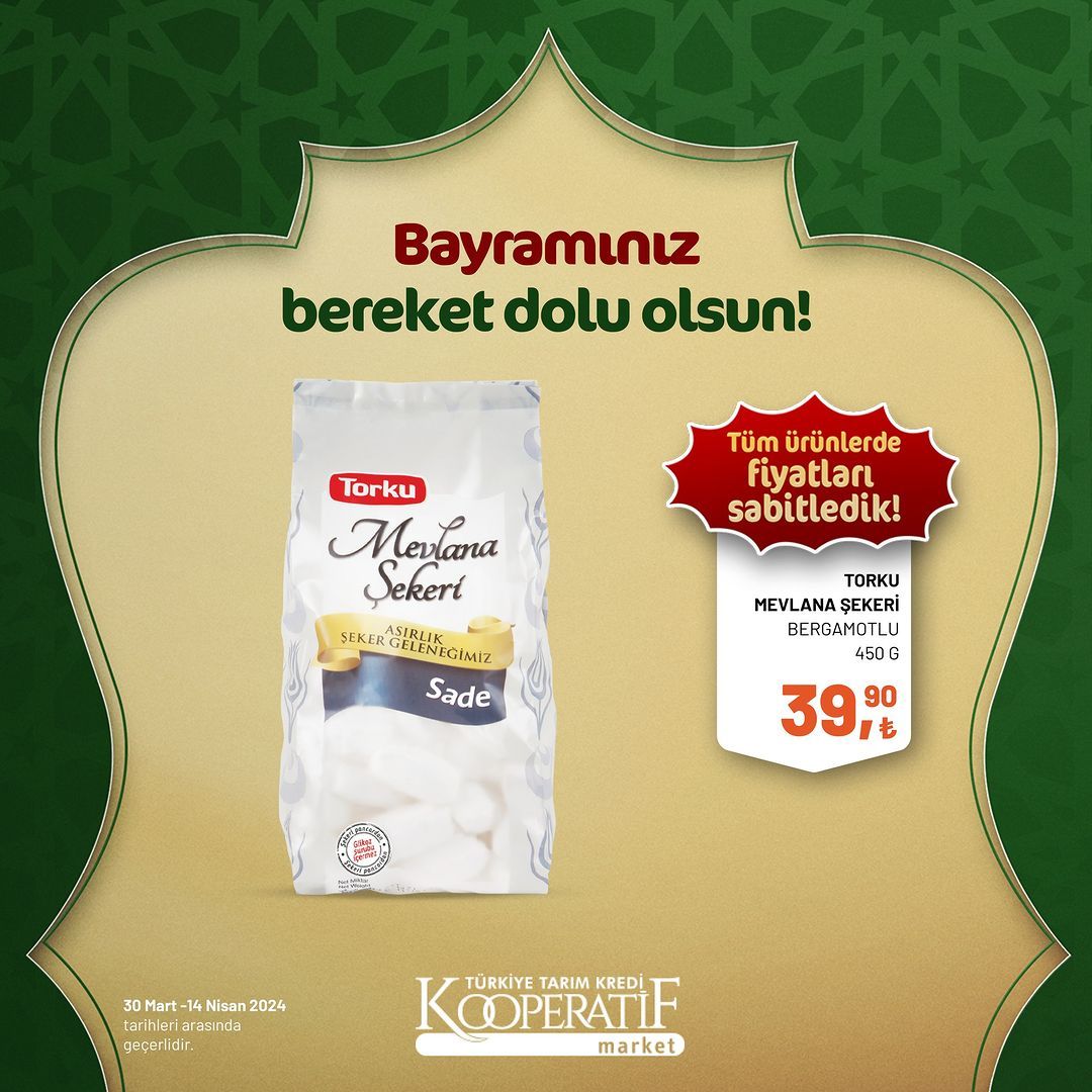 Tarım Kredi Market'ten Ramazan Bayramı'na özel dev indirim! 72