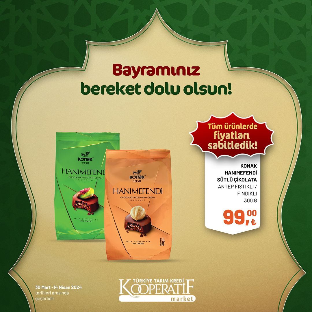 Tarım Kredi Market'ten Ramazan Bayramı'na özel dev indirim! 77