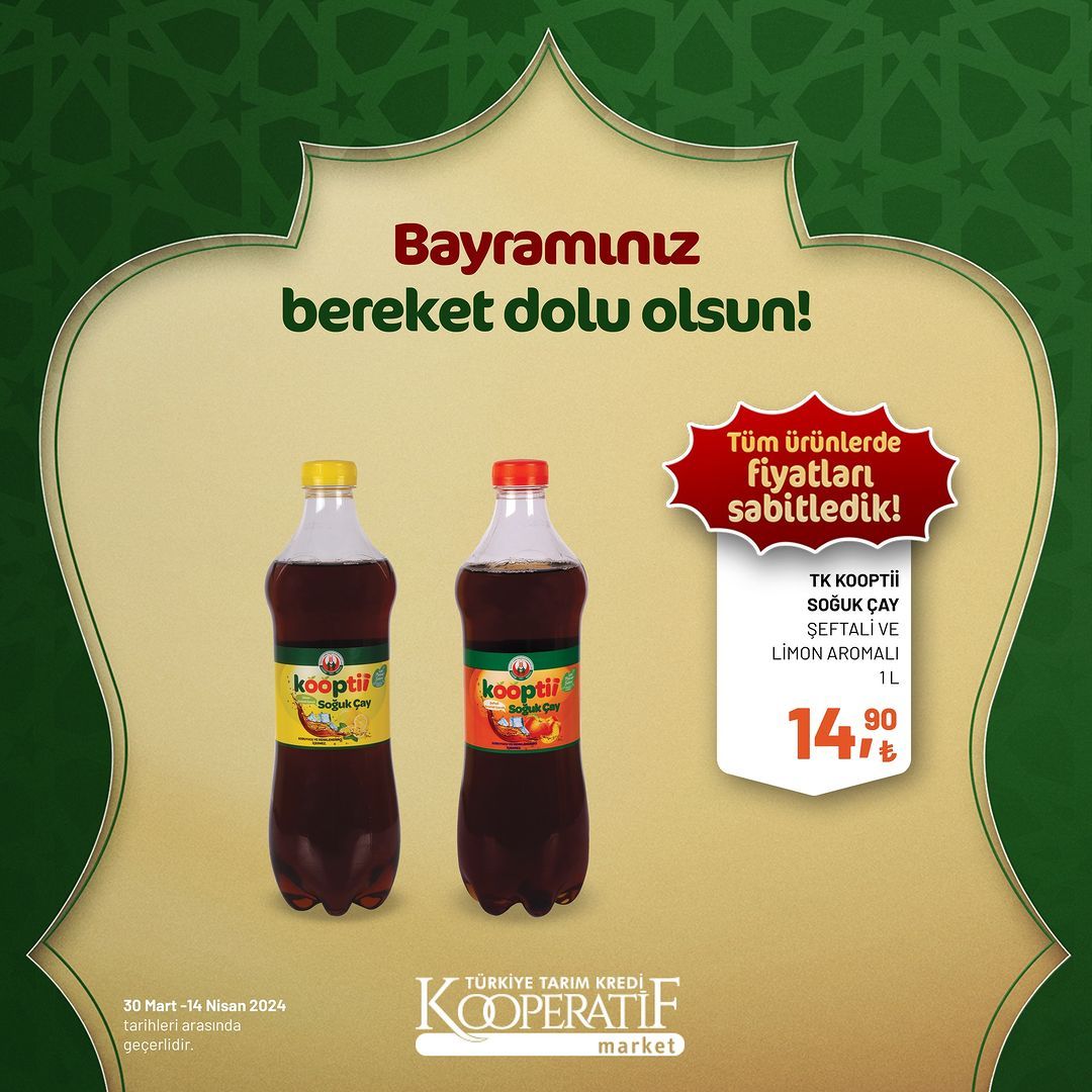 Tarım Kredi Market'ten Ramazan Bayramı'na özel dev indirim! 79