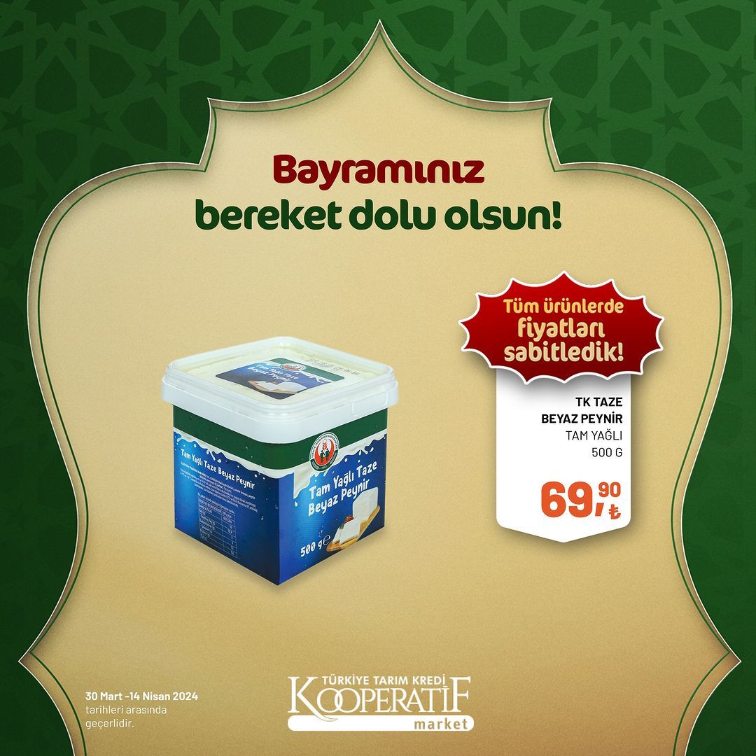 Tarım Kredi Market'ten Ramazan Bayramı'na özel dev indirim! 86