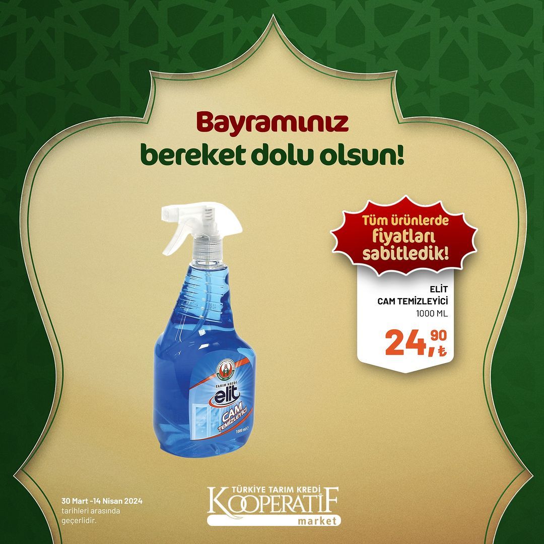 Tarım Kredi Market'ten Ramazan Bayramı'na özel dev indirim! 89