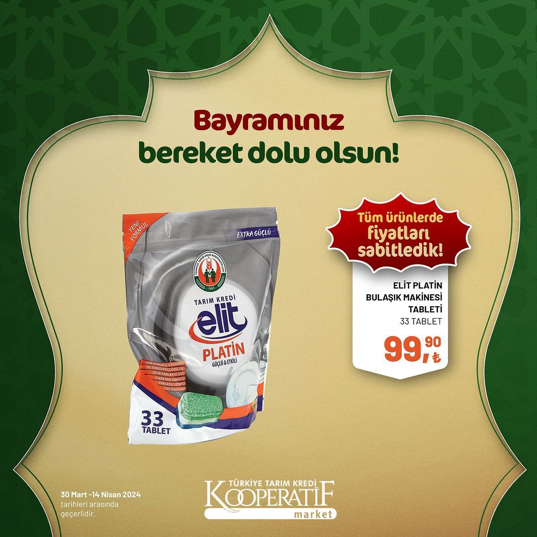Tarım Kredi Market'ten Ramazan Bayramı'na özel dev indirim! 93