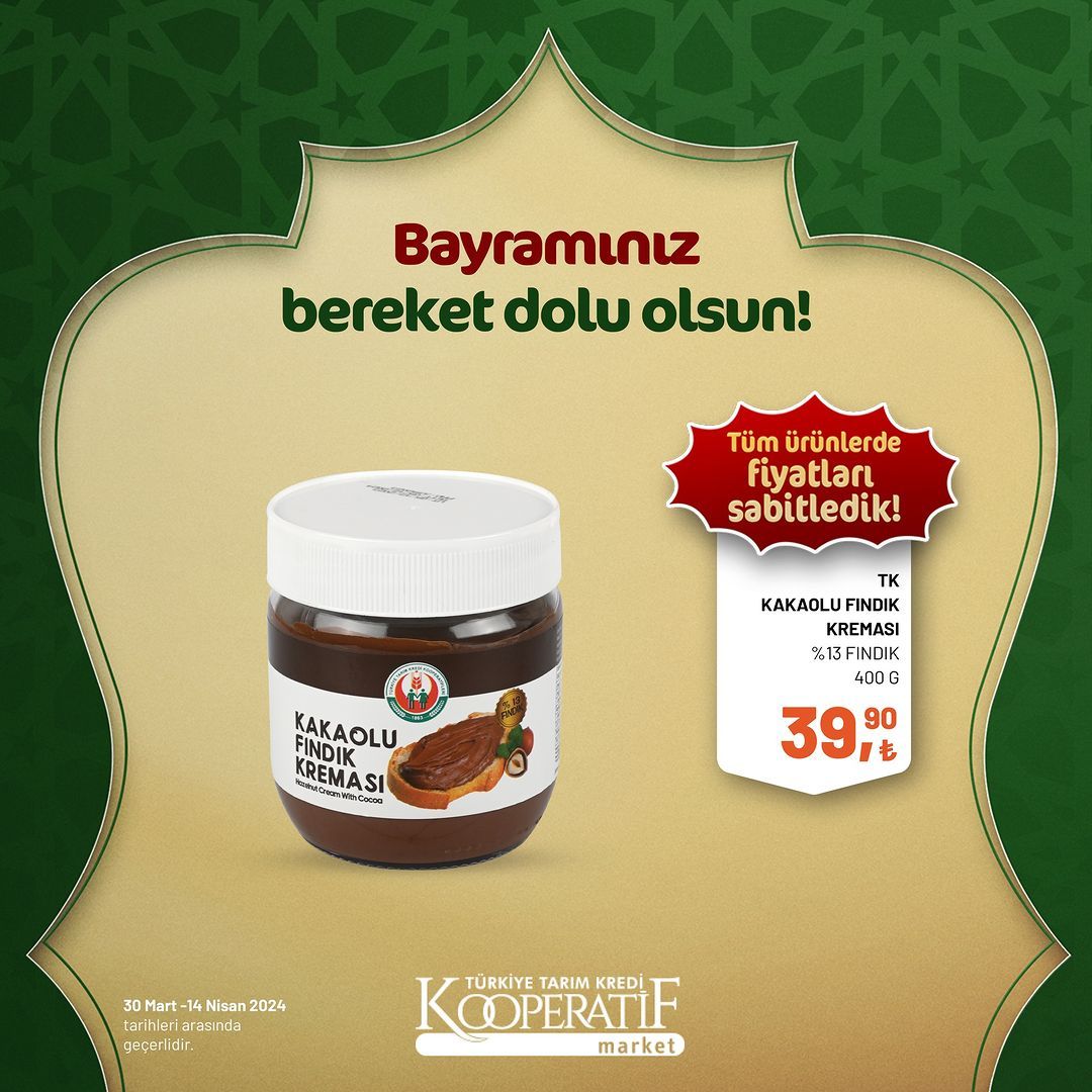 Tarım Kredi Market'ten Ramazan Bayramı'na özel dev indirim! 103