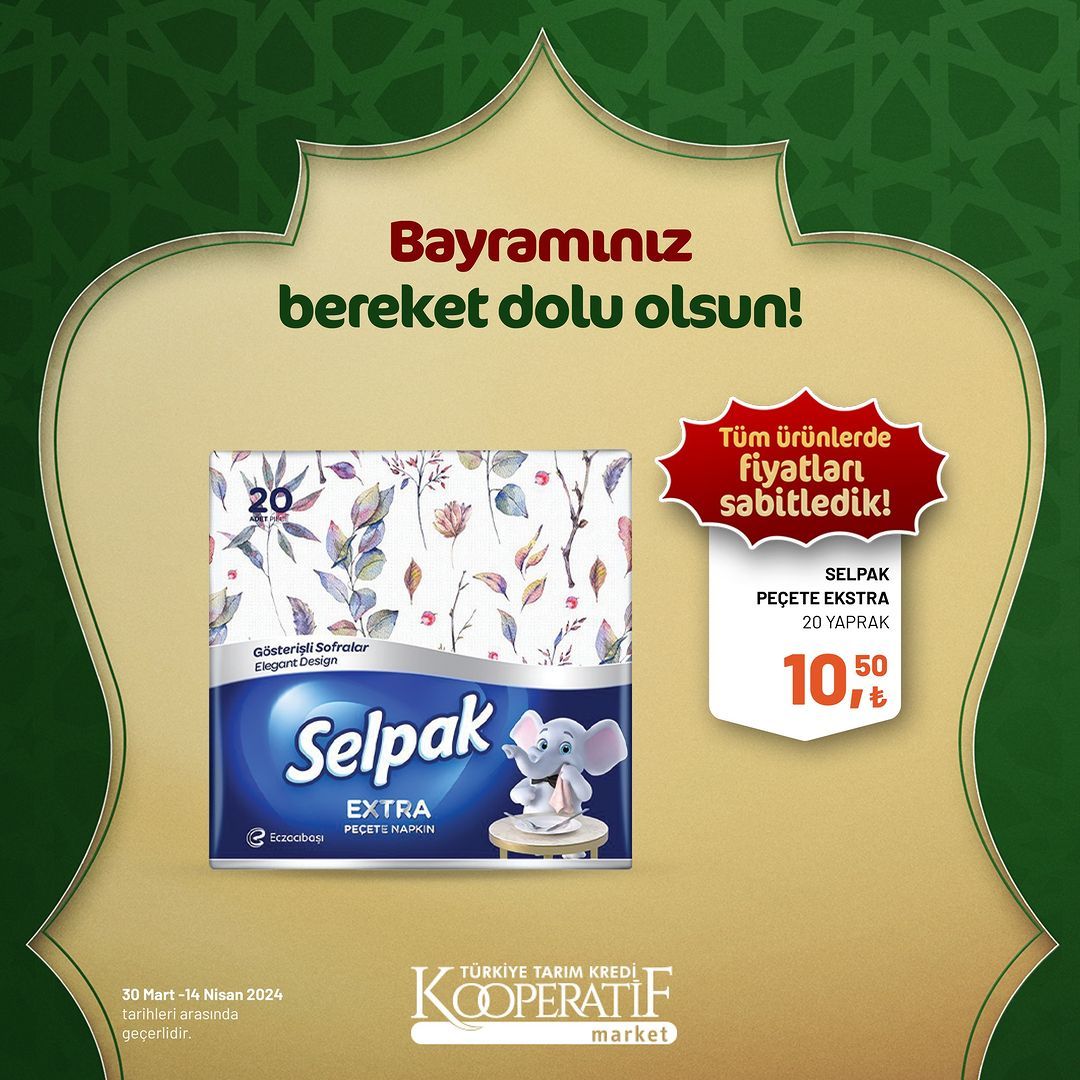 Tarım Kredi Market'ten Ramazan Bayramı'na özel dev indirim! 107
