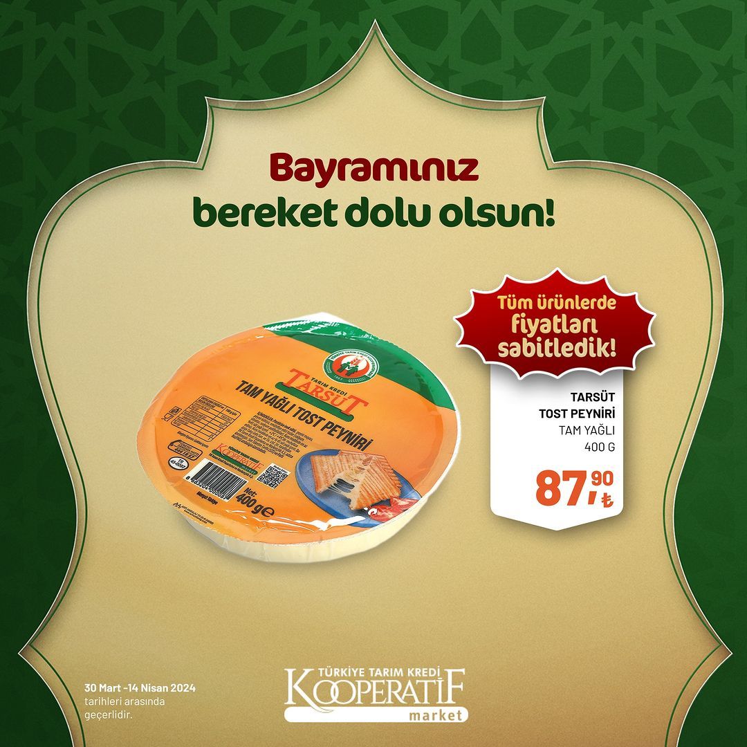 Tarım Kredi Market'ten Ramazan Bayramı'na özel dev indirim! 108