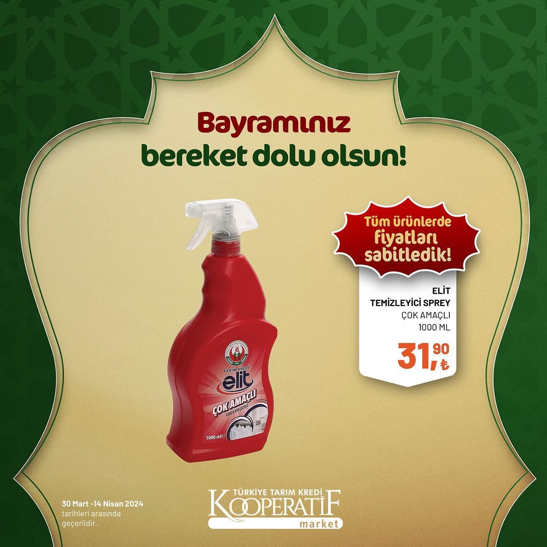 Tarım Kredi Market'ten Ramazan Bayramı'na özel dev indirim! 109