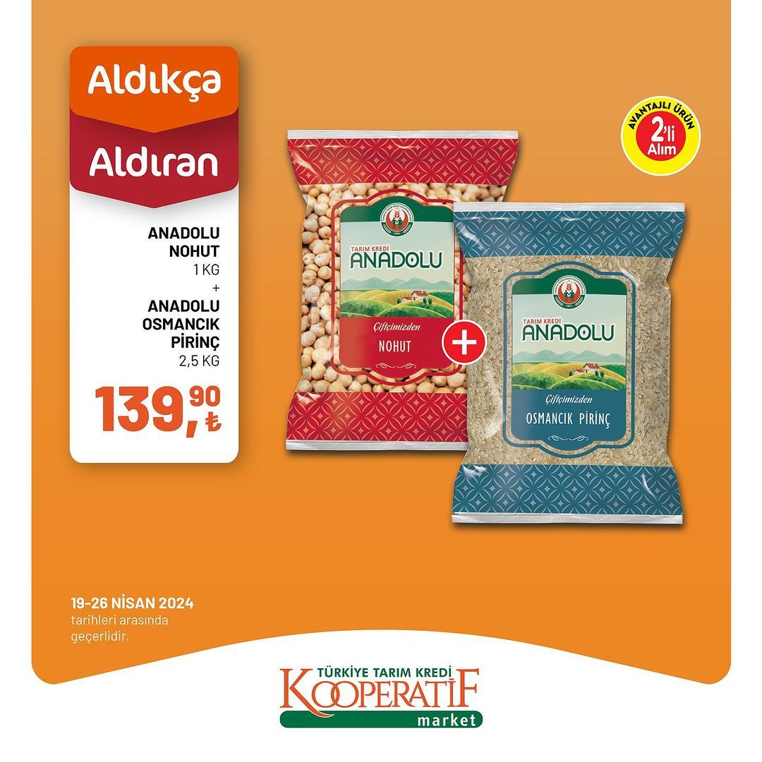 Tarım Kredi Market birçok üründe indirime gitti! 5