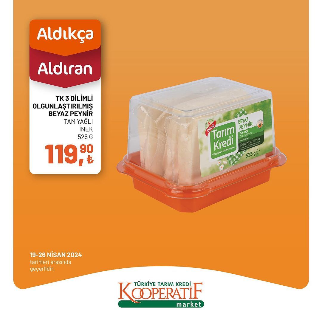 Tarım Kredi Market birçok üründe indirime gitti! 14