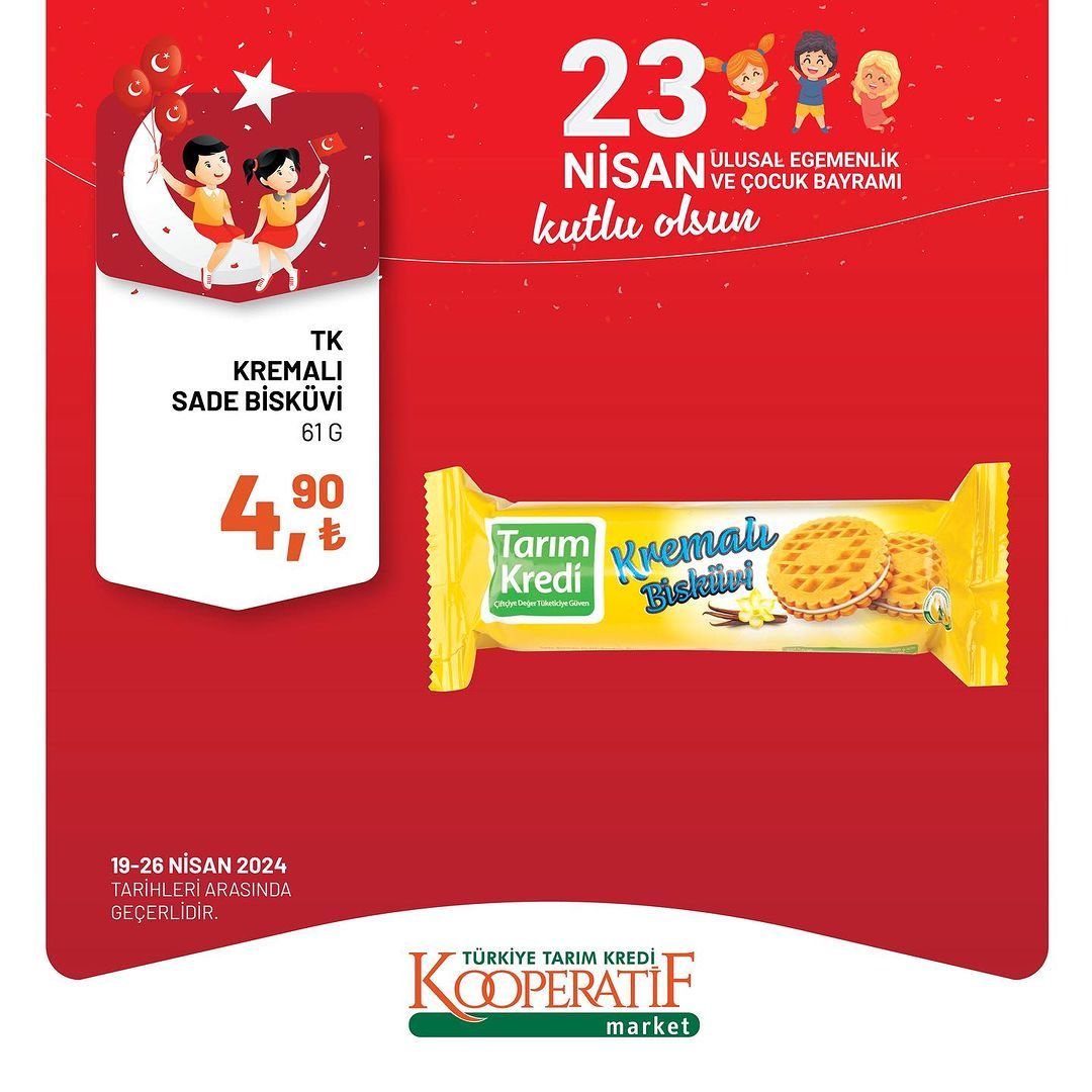 Tarım Kredi Market birçok üründe indirime gitti! 40