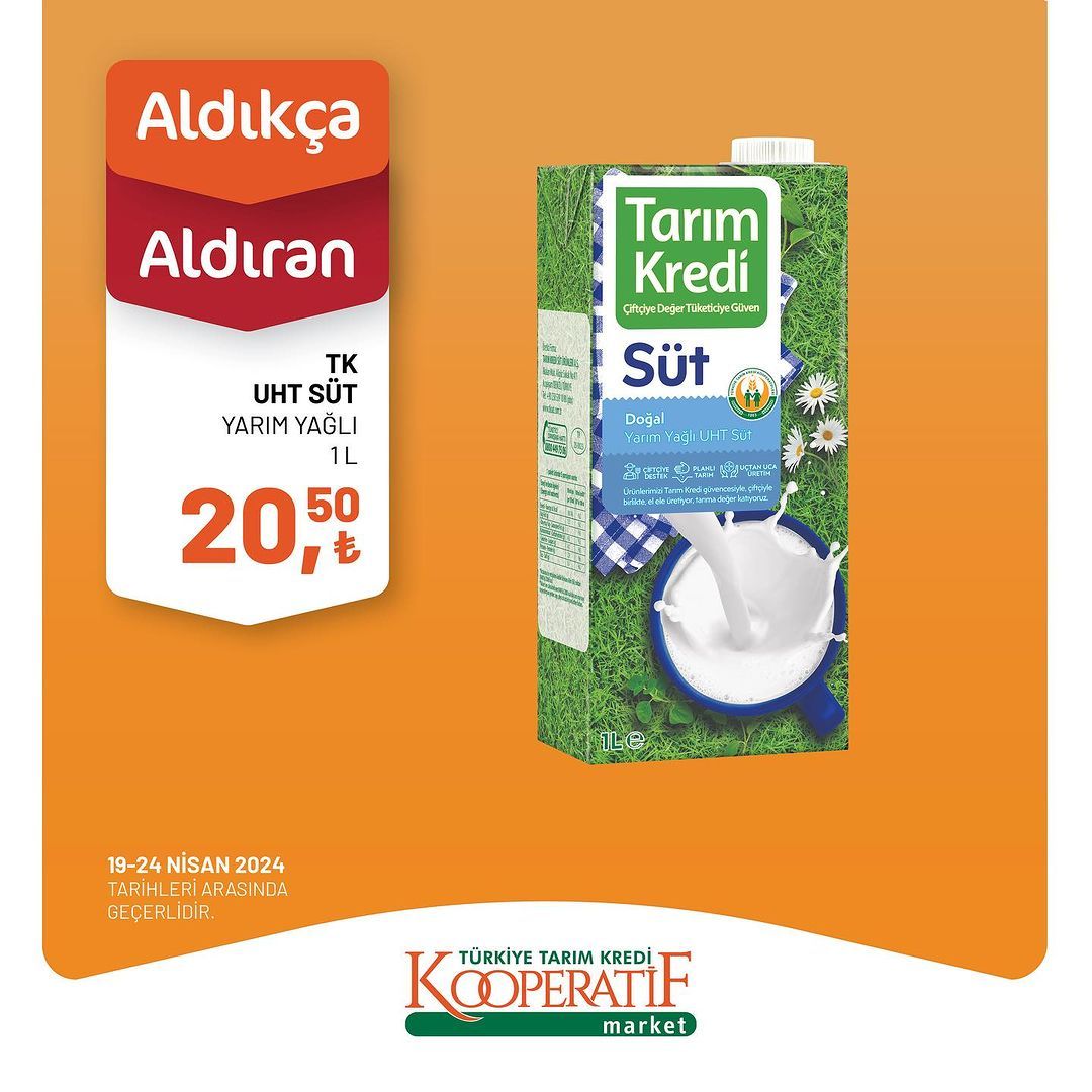 Tarım Kredi Market birçok üründe indirime gitti! 81