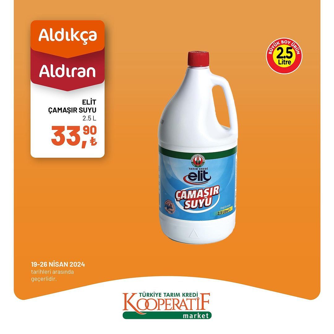 Tarım Kredi Market birçok üründe indirime gitti! 30