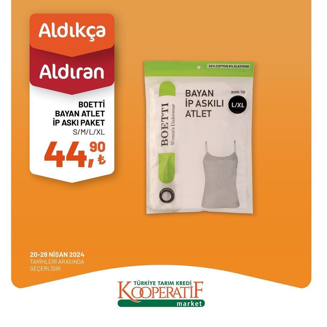 Tarım Kredi Market birçok üründe indirime gitti! 99