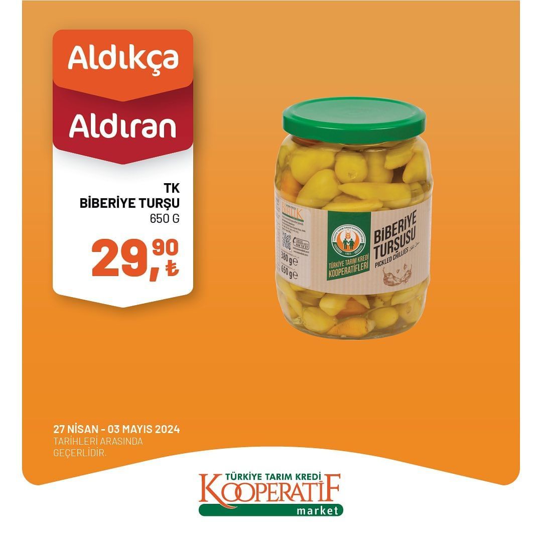 Tarım Kredi Market'ten haftalık indirim! 8