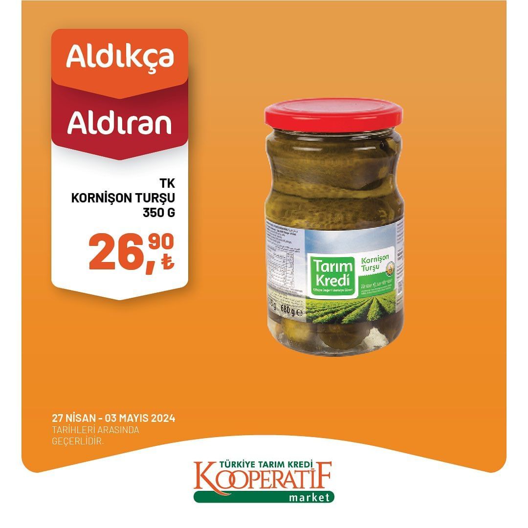 Tarım Kredi Market'ten haftalık indirim! 18