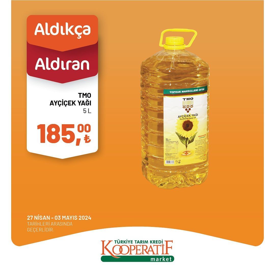 Tarım Kredi Market'ten haftalık indirim! 30