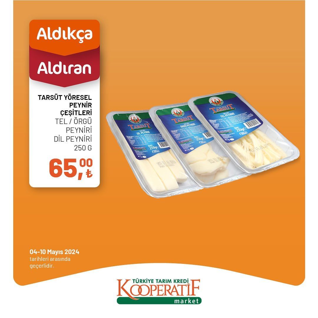 Tarım Kredi Market birçok üründe indirime gitti! 40