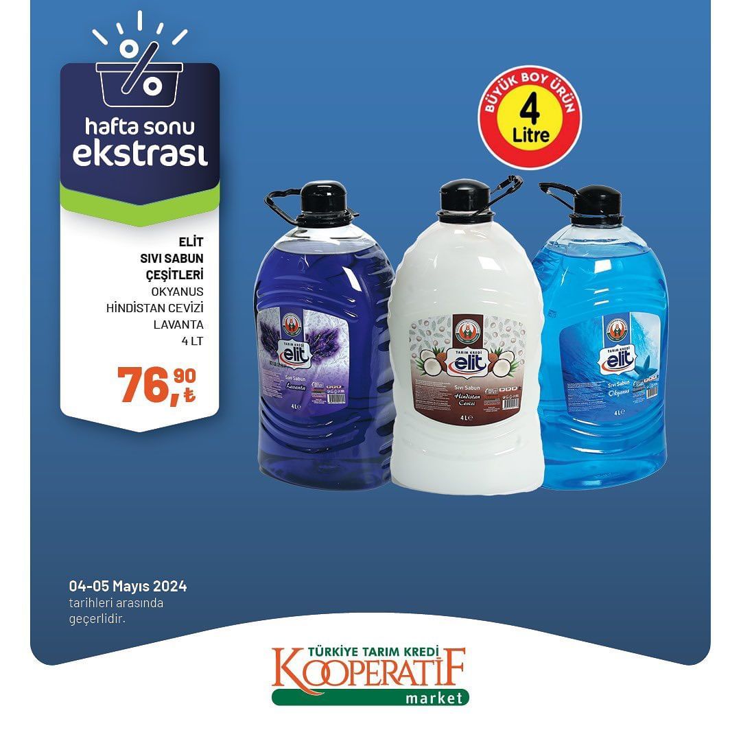 Tarım Kredi Market birçok üründe indirime gitti! 80