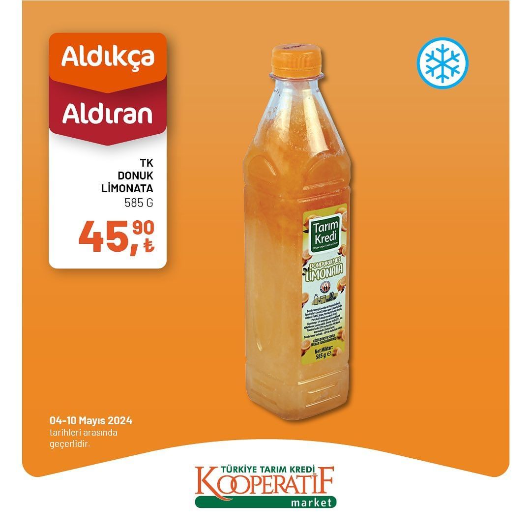 Tarım Kredi Market birçok üründe indirime gitti! 45