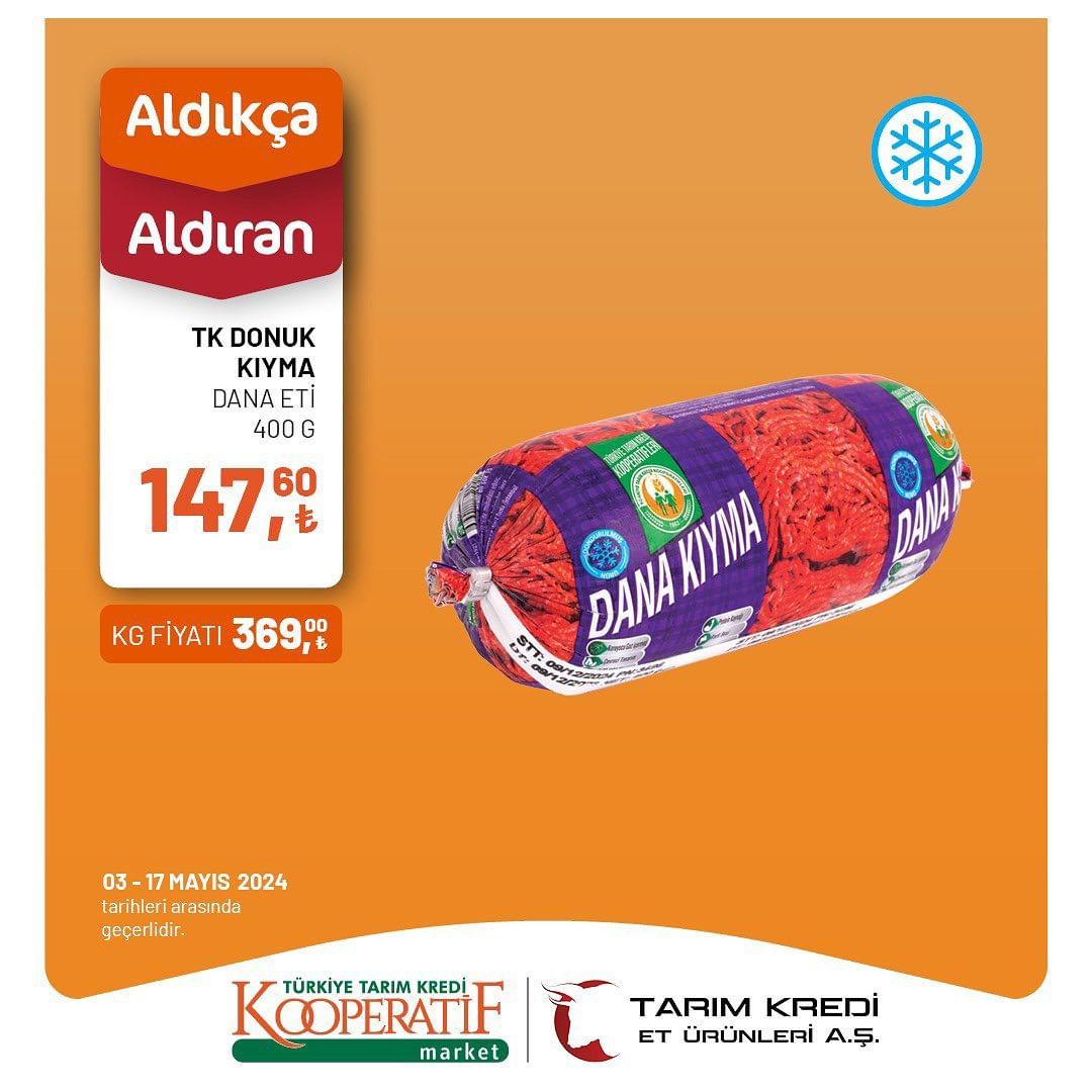 Tarım Kredi Market birçok üründe indirime gitti! 1