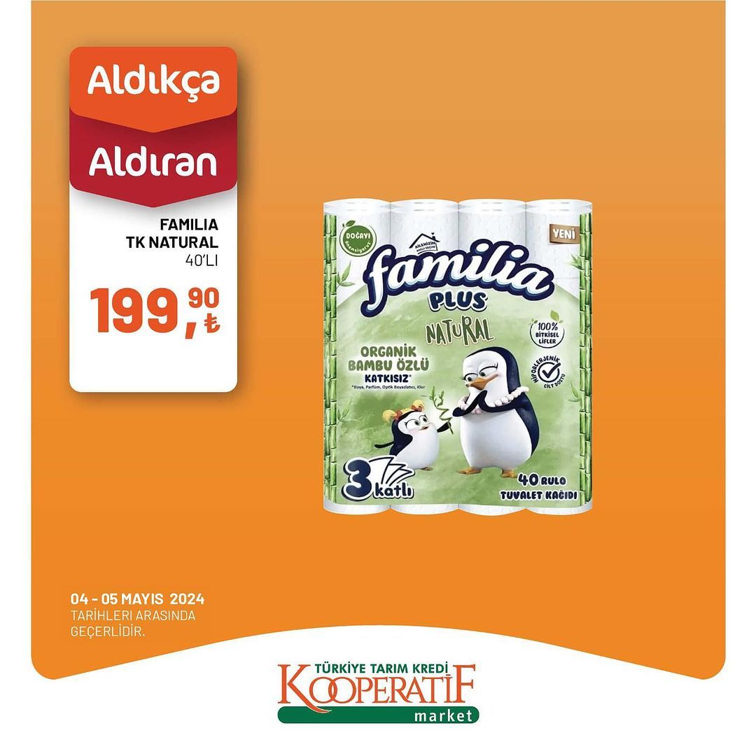 Tarım Kredi Market birçok üründe indirime gitti! 78