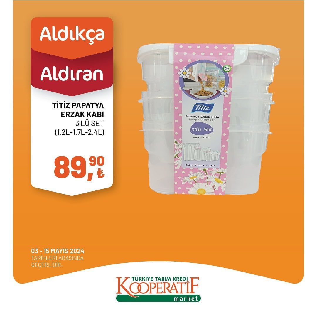 Tarım Kredi Market birçok üründe indirime gitti! 6