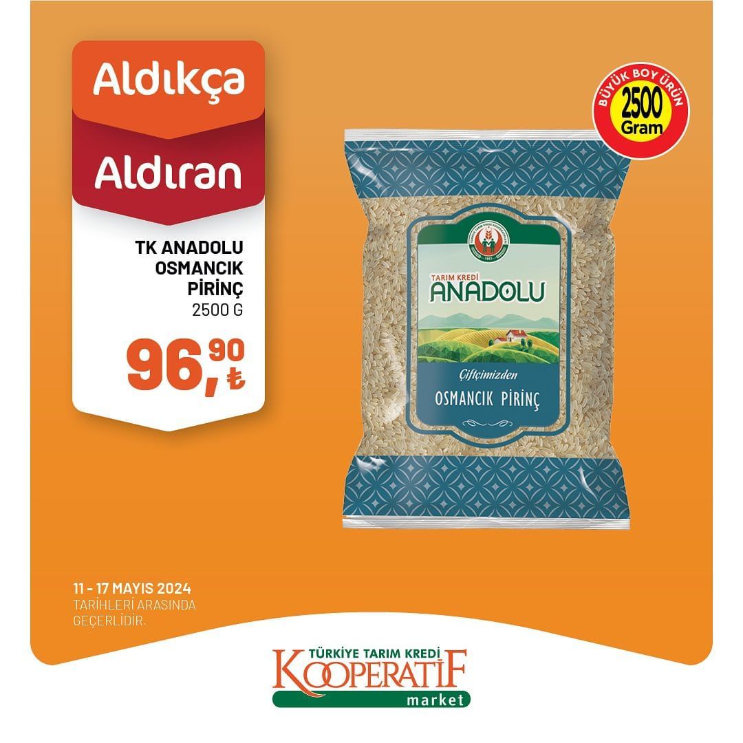 Tarım Kredi Market'te haftalık dev indirim! 9