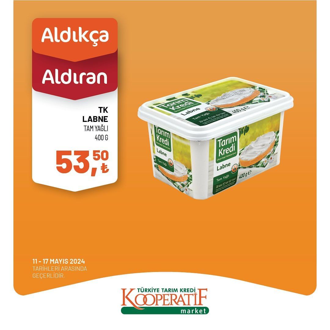 Tarım Kredi Market'te haftalık dev indirim! 10