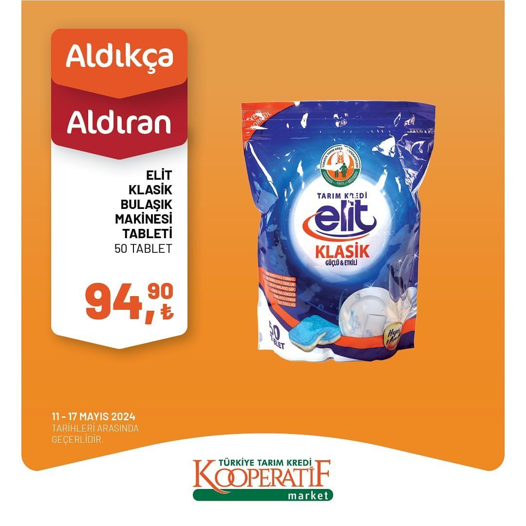 Tarım Kredi Market'te haftalık dev indirim! 15