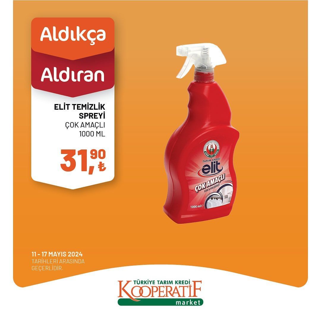 Tarım Kredi Market'te haftalık dev indirim! 18