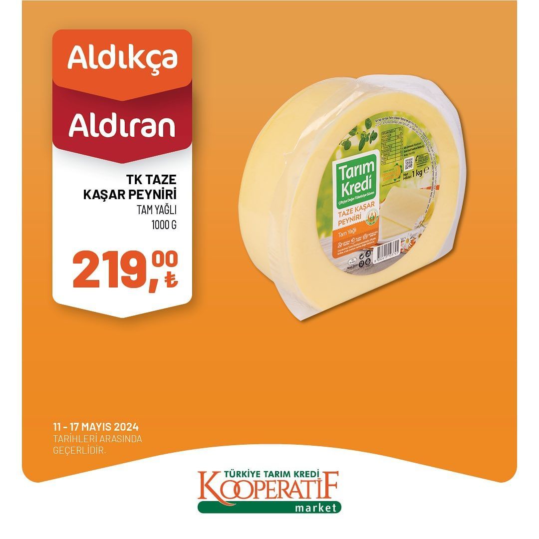 Tarım Kredi Market'te haftalık dev indirim! 23