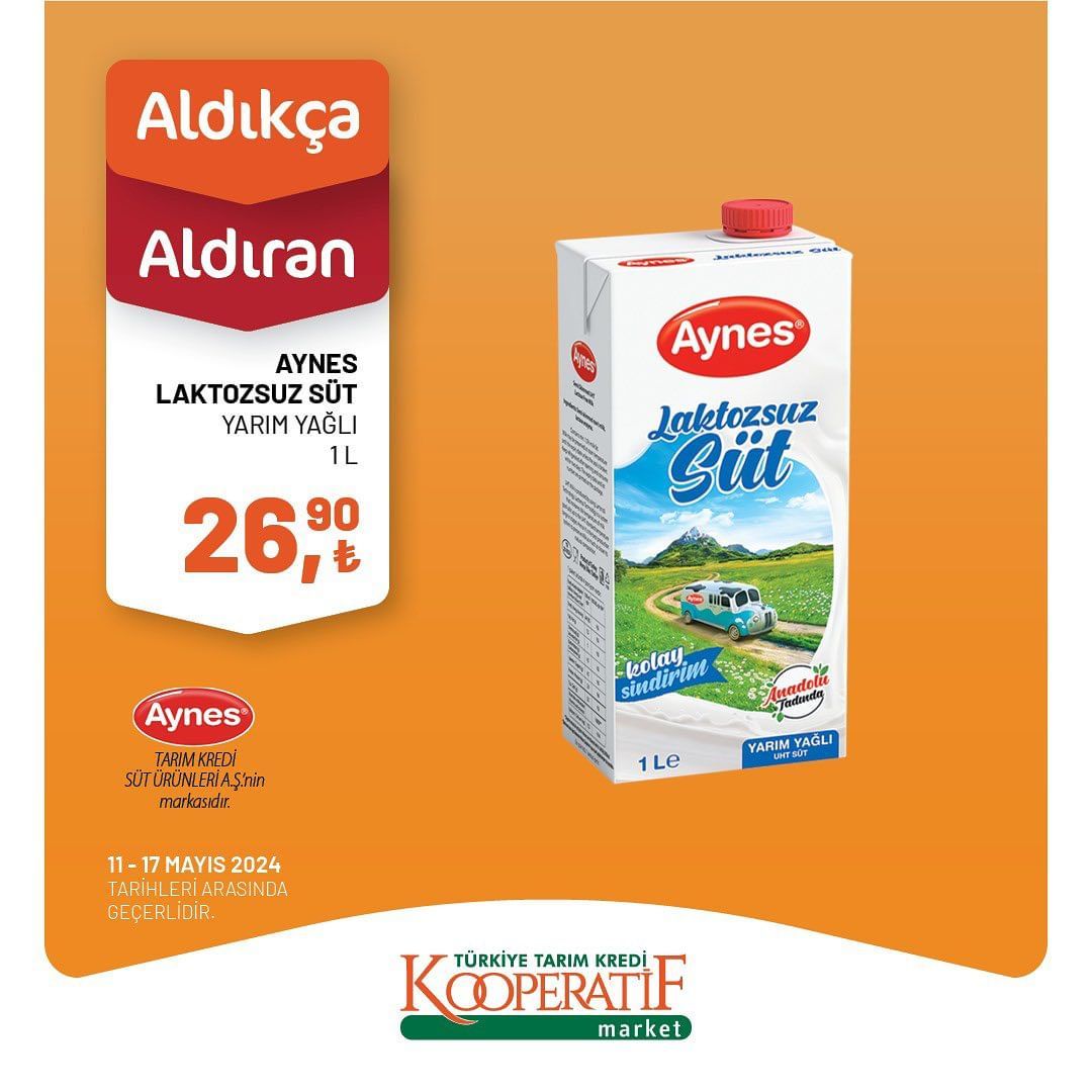 Tarım Kredi Market'te haftalık dev indirim! 24