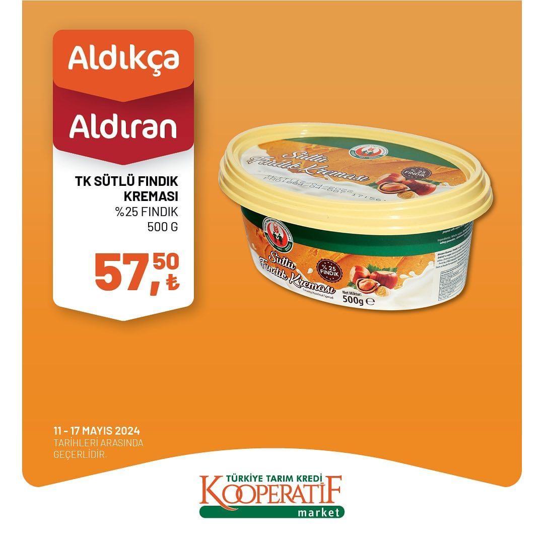 Tarım Kredi Market'te haftalık dev indirim! 38