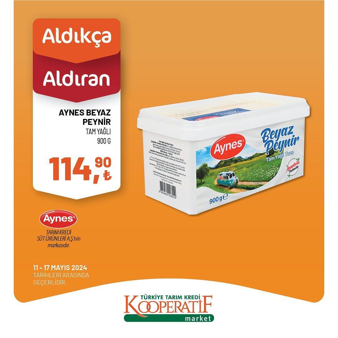 Tarım Kredi Market'te haftalık dev indirim! 40