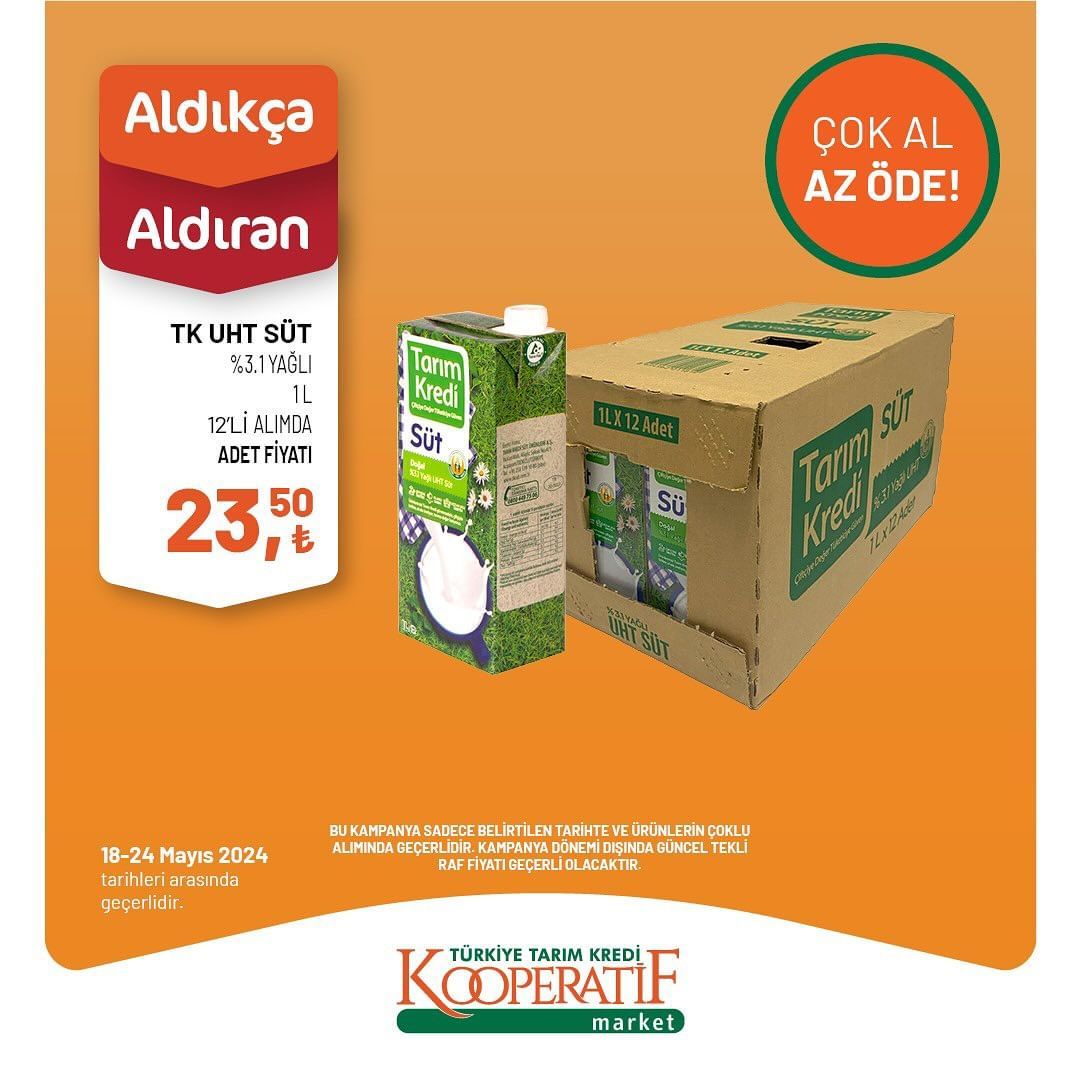 Tarım Kredi Market'te haftalık dev indirim! 1