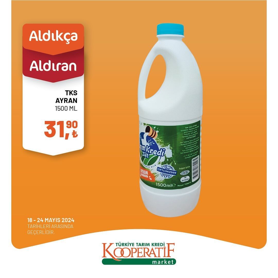 Tarım Kredi Market'te haftalık dev indirim! 2