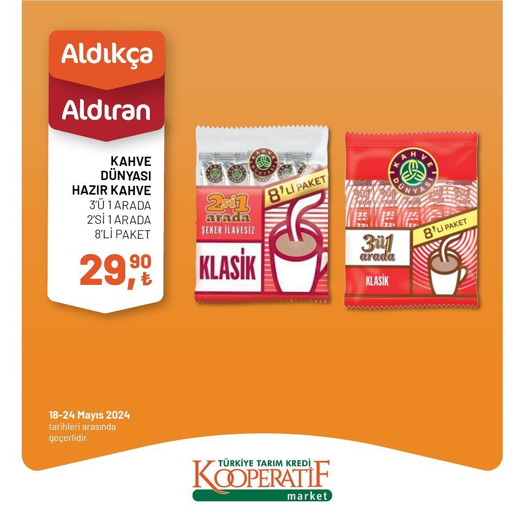 Tarım Kredi Market'te haftalık dev indirim! 10