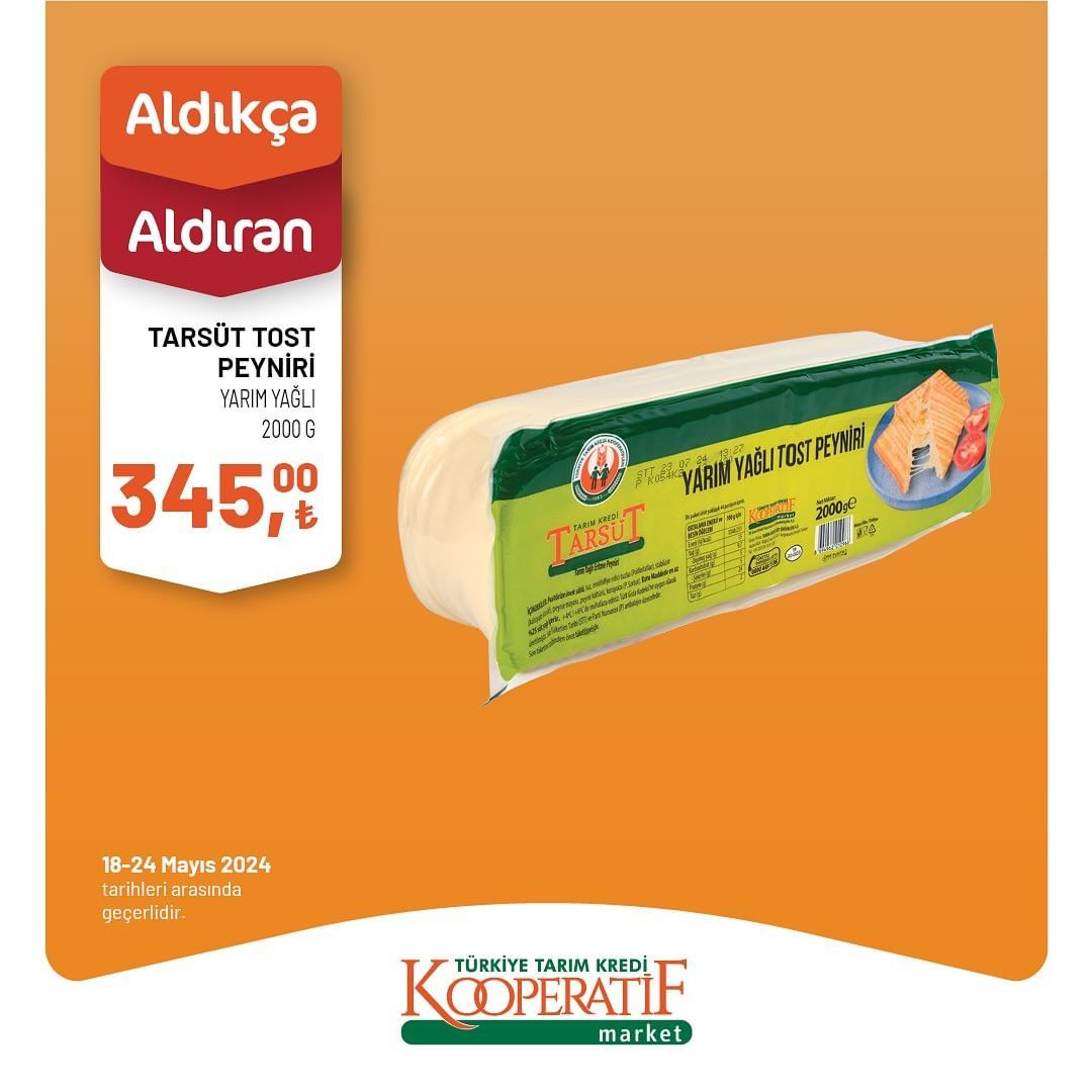 Tarım Kredi Market'te haftalık dev indirim! 12